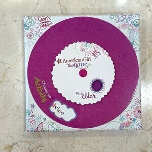 American girl‎ Truly Me activity game card